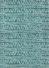 Piper Looms Chantille Bohemian ACN730 Teal Machine Washable Area Rug main image
