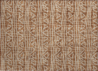 Piper Looms Chantille Bohemian ACN730 Terracotta Machine Washable Area Rug Scatter Main Image