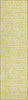 Piper Looms Chantille Bohemian ACN730 Yellow Machine Washable Area Rug Runner Main Image