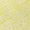 Piper Looms Chantille Bohemian ACN730 Yellow Machine Washable Area Rug Swatch Image