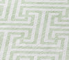 Piper Looms Chantille Geometric ACN731 Mint Machine Washable Area Rug Swatch Image