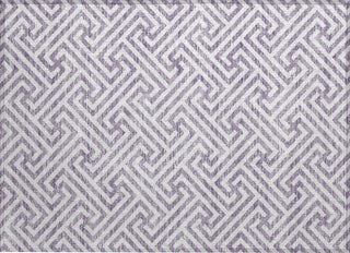 Piper Looms Chantille Geometric ACN731 Purple Machine Washable Area Rug Scatter Main Image