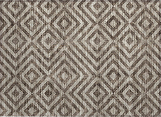 Piper Looms Chantille Geometric ACN733 Brown Machine Washable Area Rug Scatter Main Image