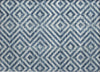 Piper Looms Chantille Geometric ACN733 Navy Machine Washable Area Rug Scatter Main Image