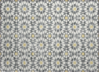 Piper Looms Chantille Spiral ACN734 Gray Machine Washable Area Rug Scatter Main Image