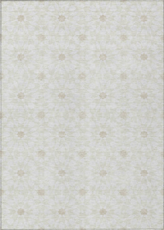 Piper Looms Chantille Spiral ACN734 Ivory Machine Washable Area Rug main image