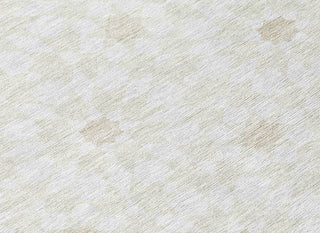 Piper Looms Chantille Spiral ACN734 Ivory Machine Washable Area Rug Swatch Image