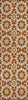 Piper Looms Chantille Spiral ACN734 Paprika Machine Washable Area Rug Runner Main Image