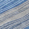 Piper Looms Chantille Stripes ACN735 Blue Machine Washable Area Rug Swatch Image