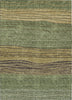 Piper Looms Chantille Stripes ACN735 Olive Machine Washable Area Rug main image