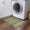 Piper Looms Chantille Stripes ACN735 Olive Machine Washable Area Rug Scatter Lifestyle Image Feature