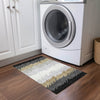 Piper Looms Chantille Stripes ACN736 Black Machine Washable Area Rug Scatter Lifestyle Image Feature