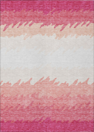 Piper Looms Chantille Stripes ACN736 Blush Machine Washable Area Rug main image