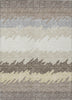 Piper Looms Chantille Stripes ACN736 Taupe Machine Washable Area Rug main image