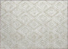 Piper Looms Chantille Diamond ACN737 Beige Machine Washable Area Rug Scatter Main Image