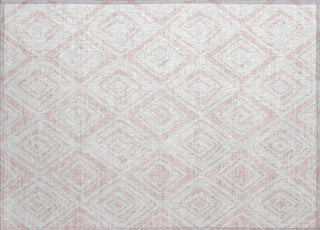 Piper Looms Chantille Diamond ACN737 Pink Machine Washable Area Rug Scatter Main Image