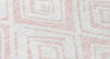 Piper Looms Chantille Diamond ACN737 Pink Machine Washable Area Rug Swatch Image