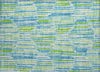 Piper Looms Chantille Lines ACN739 Aqua Machine Washable Area Rug Scatter Main Image