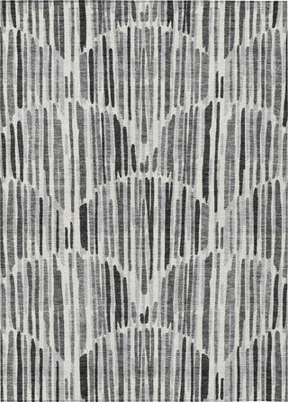 Piper Looms Chantille Lines ACN739 Gray Machine Washable Area Rug main image