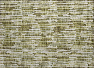 Piper Looms Chantille Lines ACN739 Olive Machine Washable Area Rug Scatter Main Image
