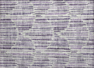Piper Looms Chantille Lines ACN739 Purple Machine Washable Area Rug Scatter Main Image