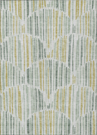 Piper Looms Chantille Lines ACN739 Sage Machine Washable Area Rug main image
