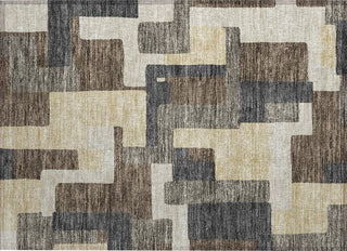 Piper Looms Chantille Modern ACN740 Chocolate Machine Washable Area Rug Scatter Main Image