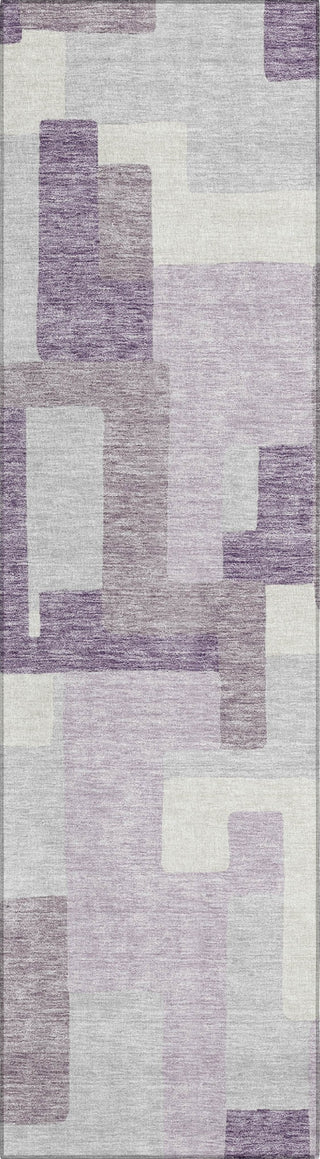 Piper Looms Chantille Modern ACN740 Lavender Machine Washable Area Rug Runner Main Image
