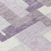 Piper Looms Chantille Modern ACN740 Lavender Machine Washable Area Rug Swatch Image