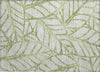 Piper Looms Chantille Floral ACN741 Aloe Machine Washable Area Rug Scatter Main Image