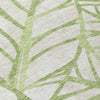 Piper Looms Chantille Floral ACN741 Aloe Machine Washable Area Rug Swatch Image