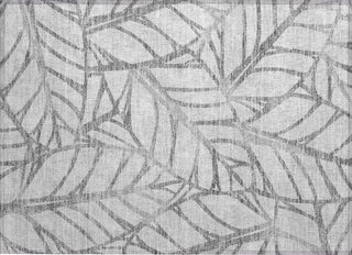 Piper Looms Chantille Floral ACN741 Gray Machine Washable Area Rug Scatter Main Image