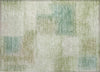 Piper Looms Chantille Squares ACN742 Aloe Machine Washable Area Rug Scatter Main Image