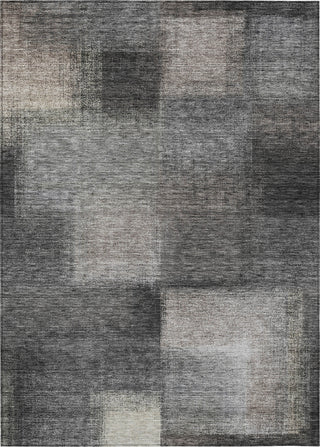 Piper Looms Chantille Squares ACN742 Charcoal Machine Washable Area Rug main image