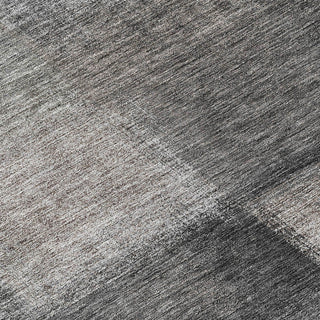 Piper Looms Chantille Squares ACN742 Charcoal Machine Washable Area Rug Swatch Image
