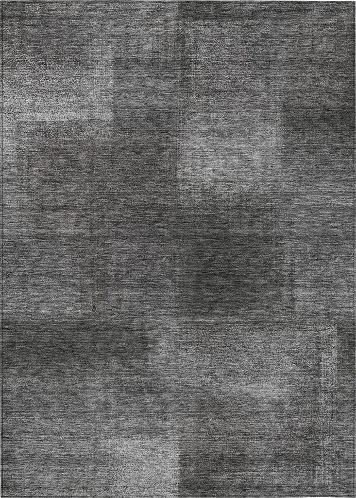 Piper Looms Chantille Squares ACN742 Gray Machine Washable Area Rug main image