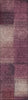 Piper Looms Chantille Squares ACN742 Plum Machine Washable Area Rug Runner Main Image