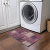Piper Looms Chantille Squares ACN742 Plum Machine Washable Area Rug Scatter Lifestyle Image Feature