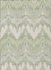 Piper Looms Chantille Ikat ACN743 Aloe Machine Washable Area Rug main image