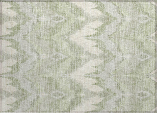 Piper Looms Chantille Ikat ACN743 Aloe Machine Washable Area Rug Scatter Main Image