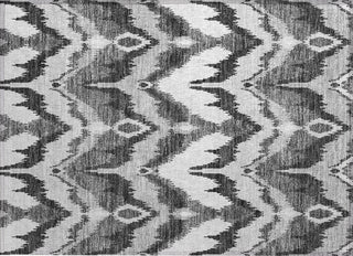 Piper Looms Chantille Ikat ACN743 Gray Machine Washable Area Rug Scatter Main Image