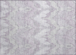 Piper Looms Chantille Ikat ACN743 Lavender Machine Washable Area Rug Scatter Main Image