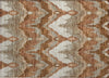 Piper Looms Chantille Ikat ACN743 Paprika Machine Washable Area Rug Scatter Main Image