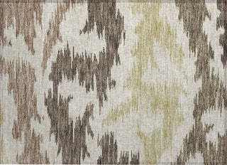 Piper Looms Chantille Abstract ACN746 Chocolate Machine Washable Area Rug Scatter Main Image