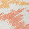 Piper Looms Chantille Abstract ACN746 Coral Machine Washable Area Rug Swatch Image