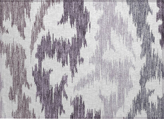 Piper Looms Chantille Abstract ACN746 Purple Machine Washable Area Rug Scatter Main Image