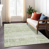 Piper Looms Chantille Modern ACN747 Aloe Machine Washable Area Rug Lifestyle Image Feature