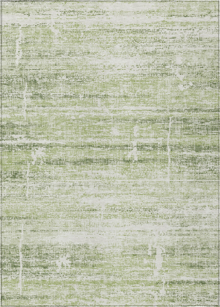 Piper Looms Chantille Modern ACN747 Aloe Machine Washable Area Rug main image