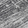 Piper Looms Chantille Modern ACN747 Black Machine Washable Area Rug Swatch Image