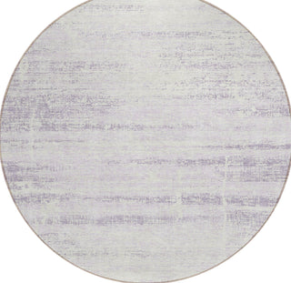 Piper Looms Chantille Modern ACN747 Lavender Machine Washable Area Rug Round Main Image